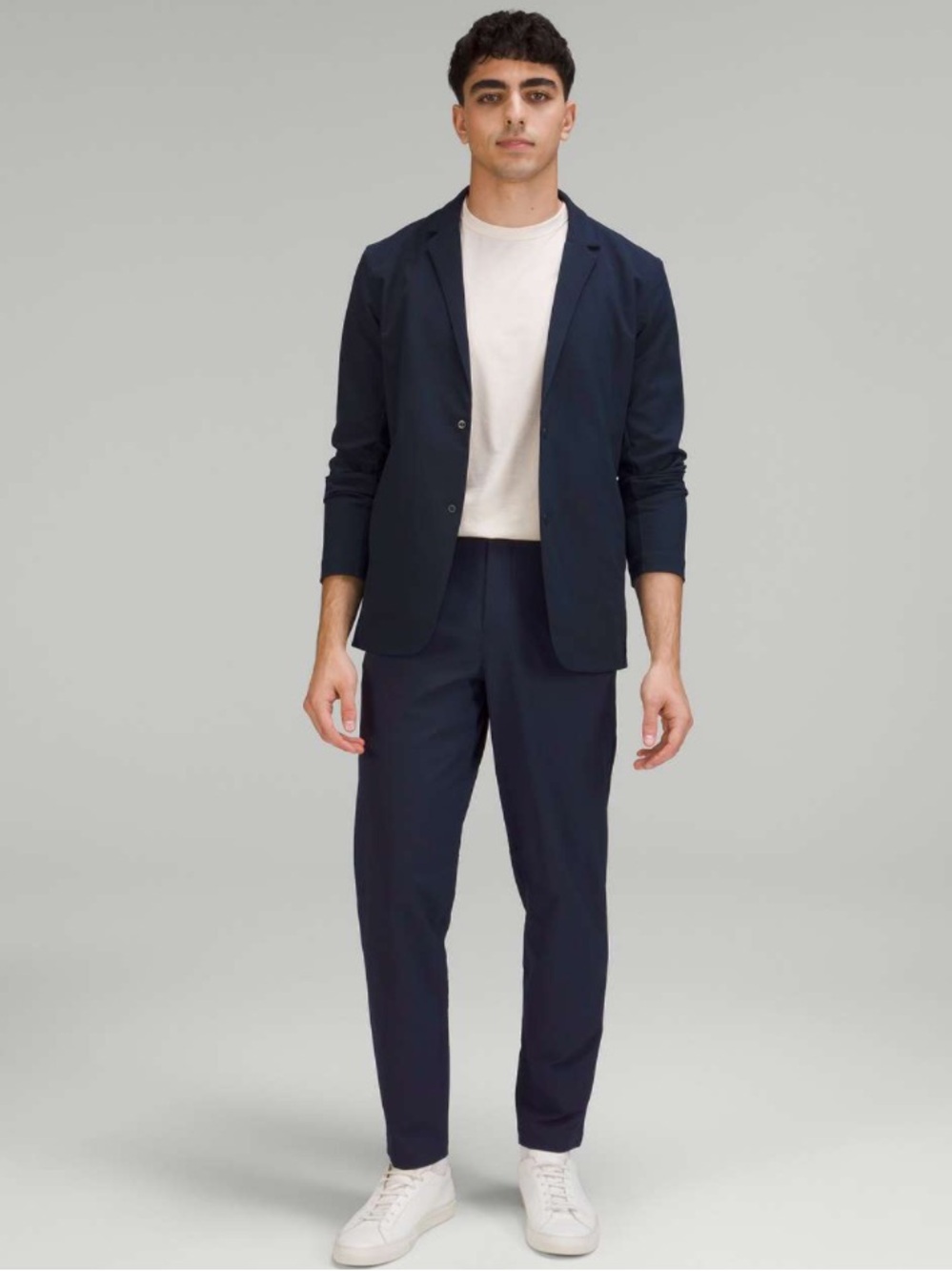 LULULEMON New Venture Trouser *Pique Fabric Classic Navy Men’s Size Medium